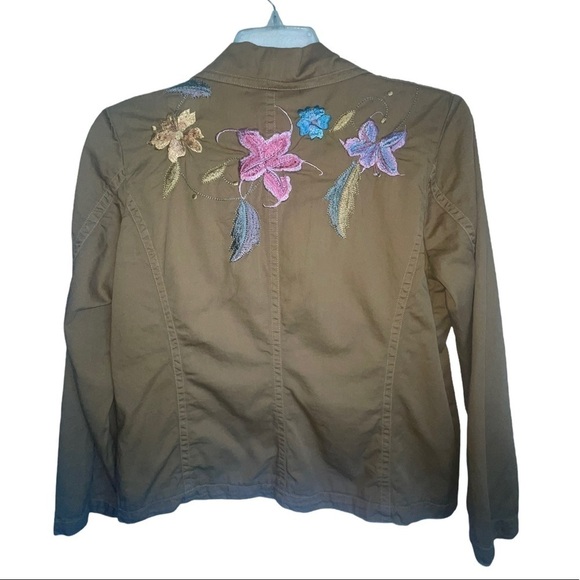 Johnny Was vintage embroidered floral jacket blazer. Size Medium - Picture 5 of 7